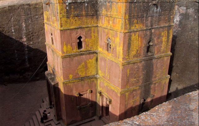 Church of Saint George in Lalibela, a rock-hewn church