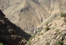 Vi vandrar över bergen till Setti-Fatma i Parc National du Toubkal