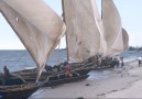 Dhow på stranden