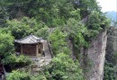 Pagod på en bergstopp i Wulingyuan