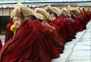 Tibetanska munkar i Xiahe