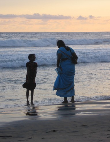 Sunset in Kovalam