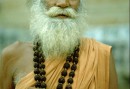 Sadhu, helig man i Varanasi
