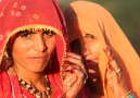 Women with henna decorations