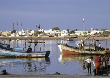 Hamnen i Diu