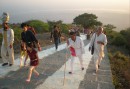 Vandra med pilgrimer i Palitana
