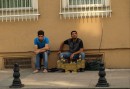 Skoputsare i gamla stadsdelen Sultanahmet