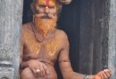 Shivaanhängare vid Pashupati-templet