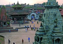 View from the hotel in Bhaktapur