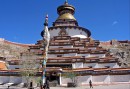 The Kumbum stupa in Gyantse