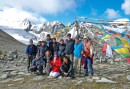 The group that carried out the trek in 2010