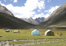 You sleep in tents during the trek