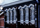 Irkutsk - fönsterkarmar kan ses som en konstutställning