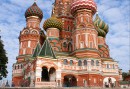 St Basil's Cathedral vid Röda torget i Moskva  Kristian Larsson]