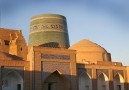 Solnedgång över Khiva