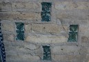 De zoroastriska symbolerna är många i Khiva