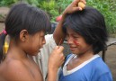 Ansiktsmålning i Amazonas