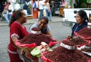 Rostade gräshoppor är ett pupulärt tilltugg i Oaxaca