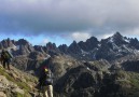 Vandring på Isla Navarino, inte långt från Kap Horn