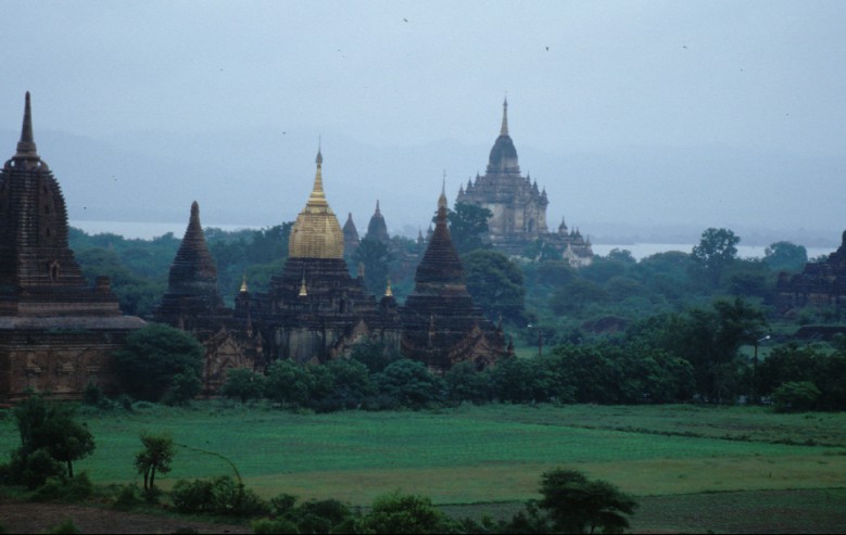 Bagan, a rainy day