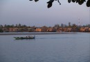 Kvällsfiske på Mekong