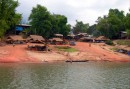 Small village by the river