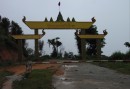 The Lao border at Tay Trang