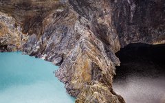 Sjöars färger skiftar över tid med vattnets mineralhalt