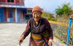 Du besöker tibetanska bosättningar utanför Pokhara
