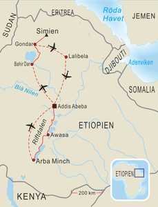 Vandra i Etiopien