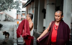 Möten med tibetaner under resan