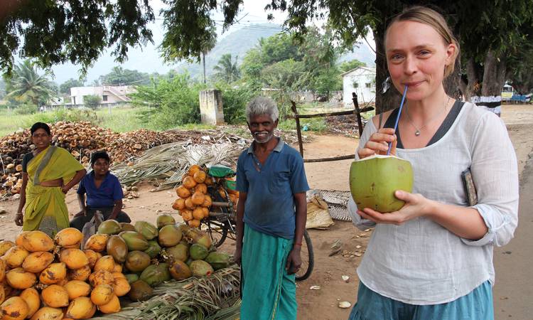 Södra Indien är känt för sin kokos - i alla former