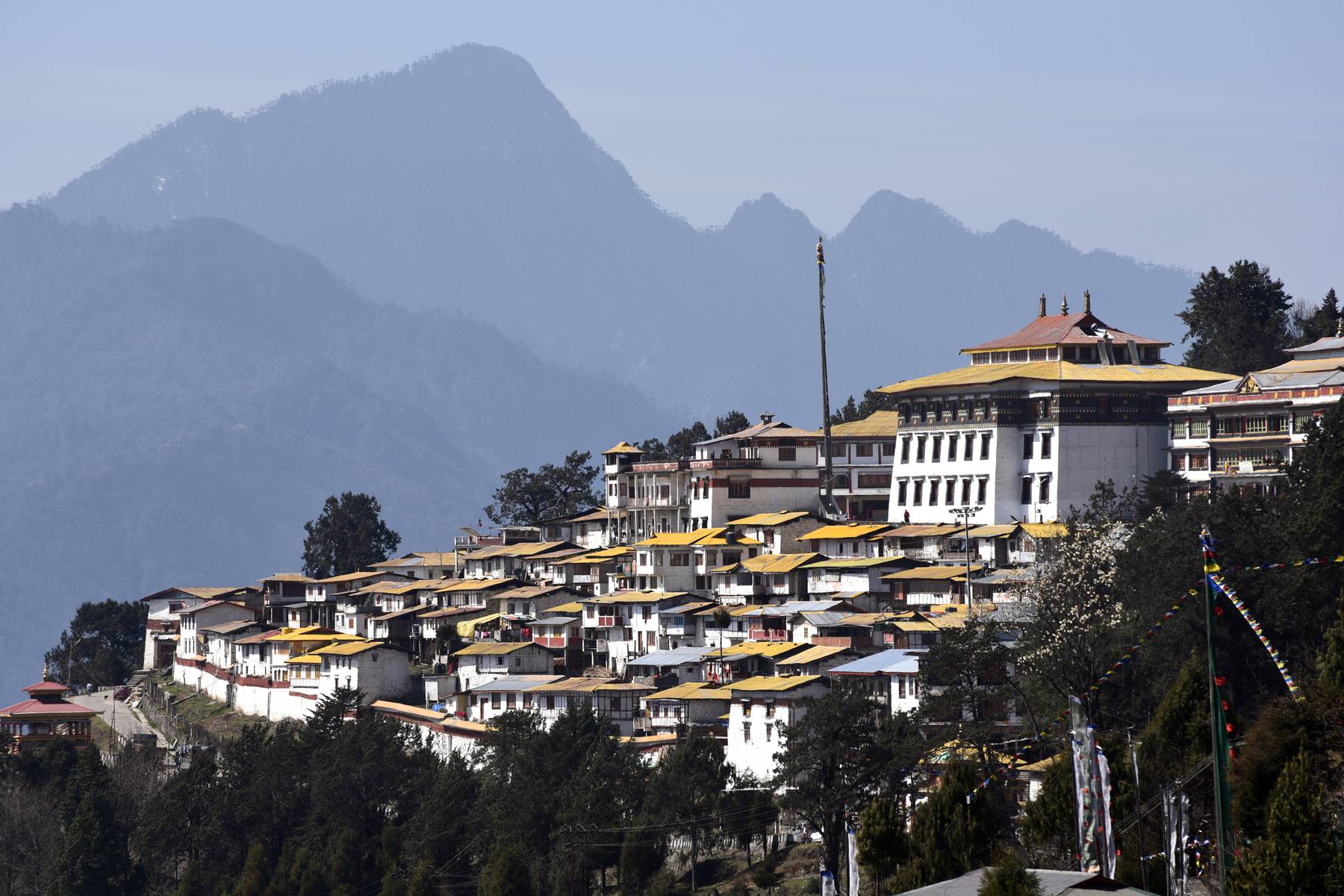 Tawang klostret är en mäktig syn