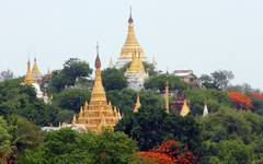Den forna huvudstaden Sagaing är förtrollande