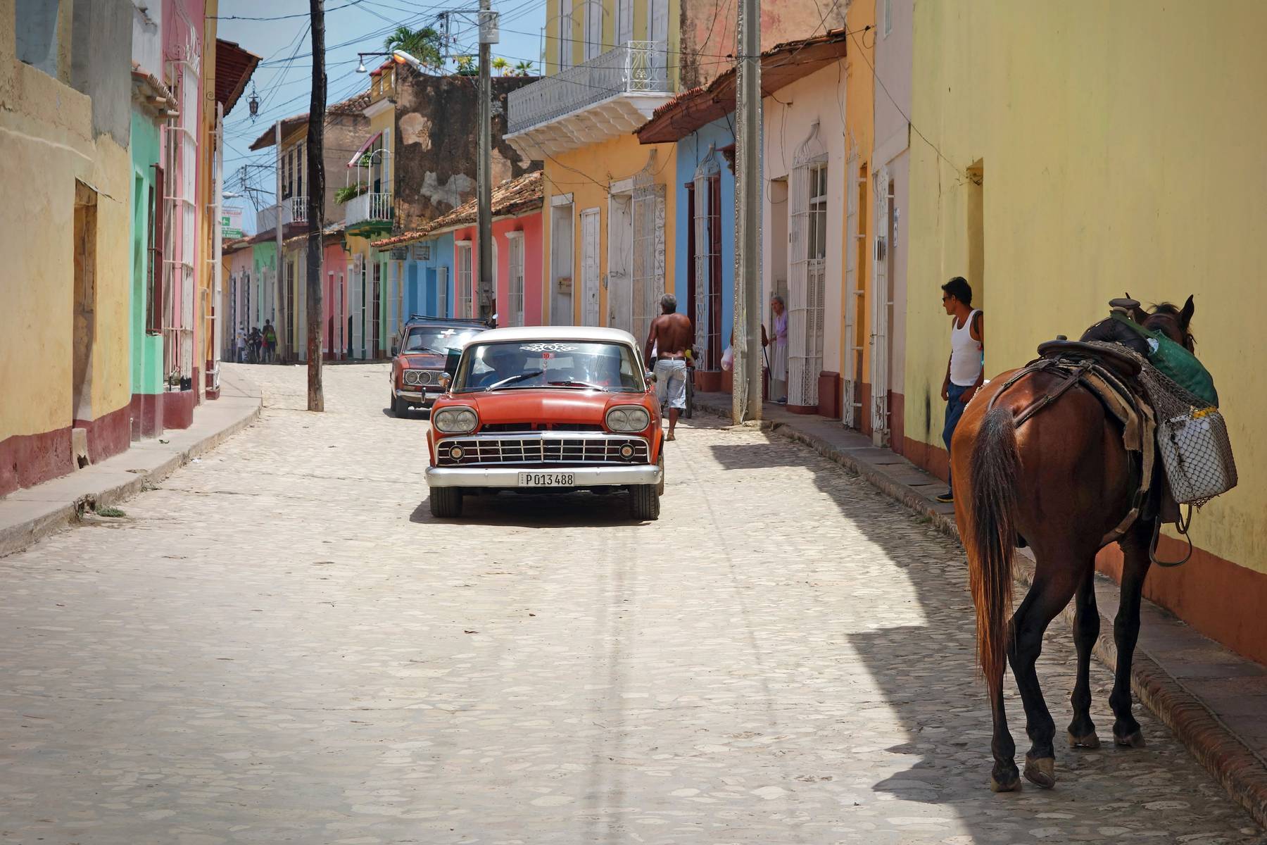 Trafiken i Trinidad.