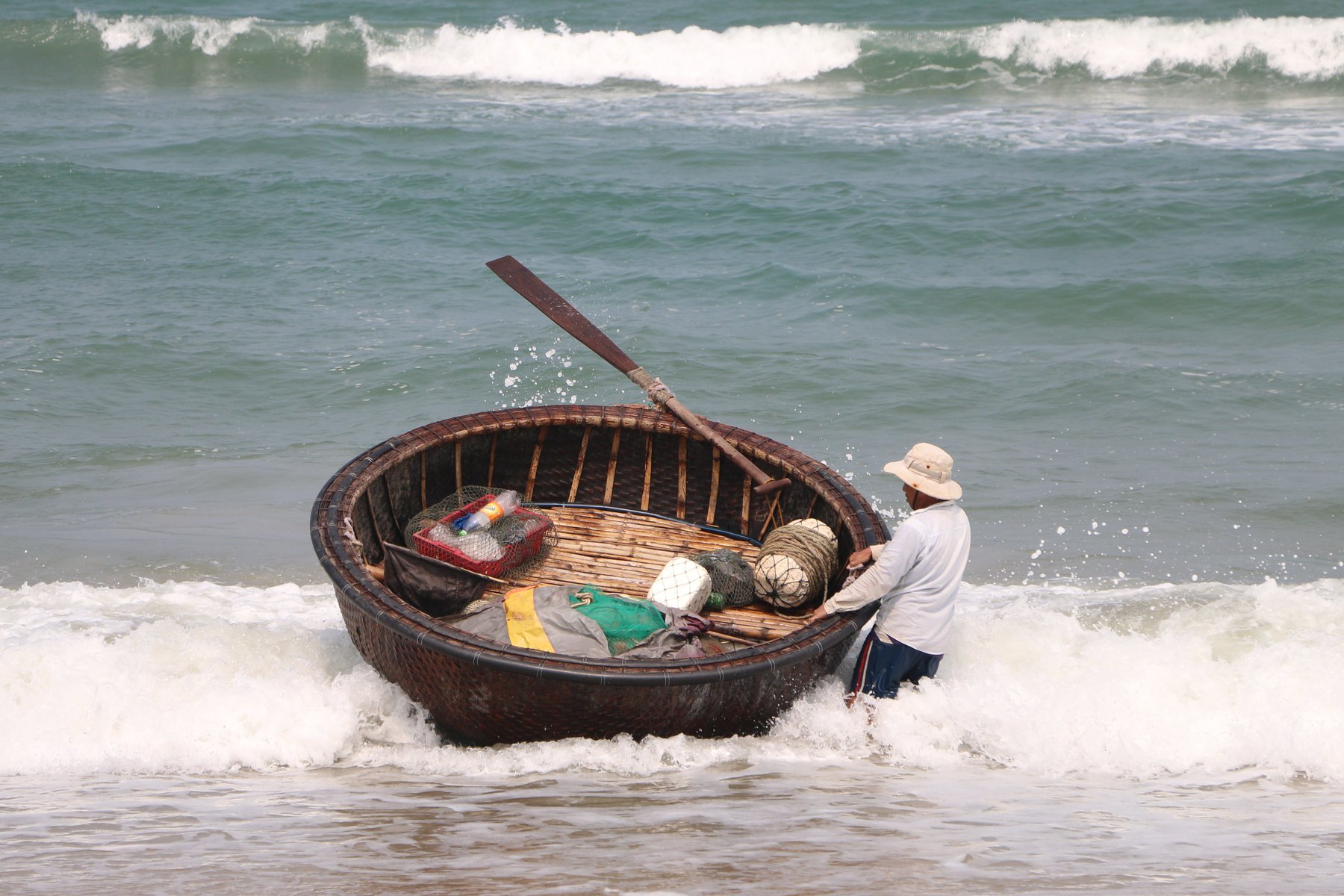 Fiskare i Hoi An