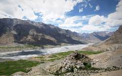 Key gompa vandrar vi förbi