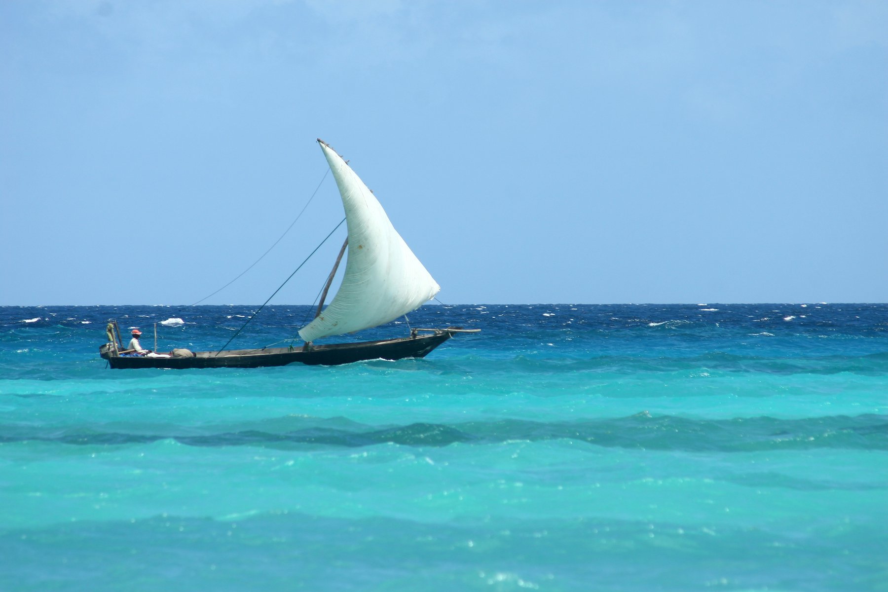 Traditionell Dhow