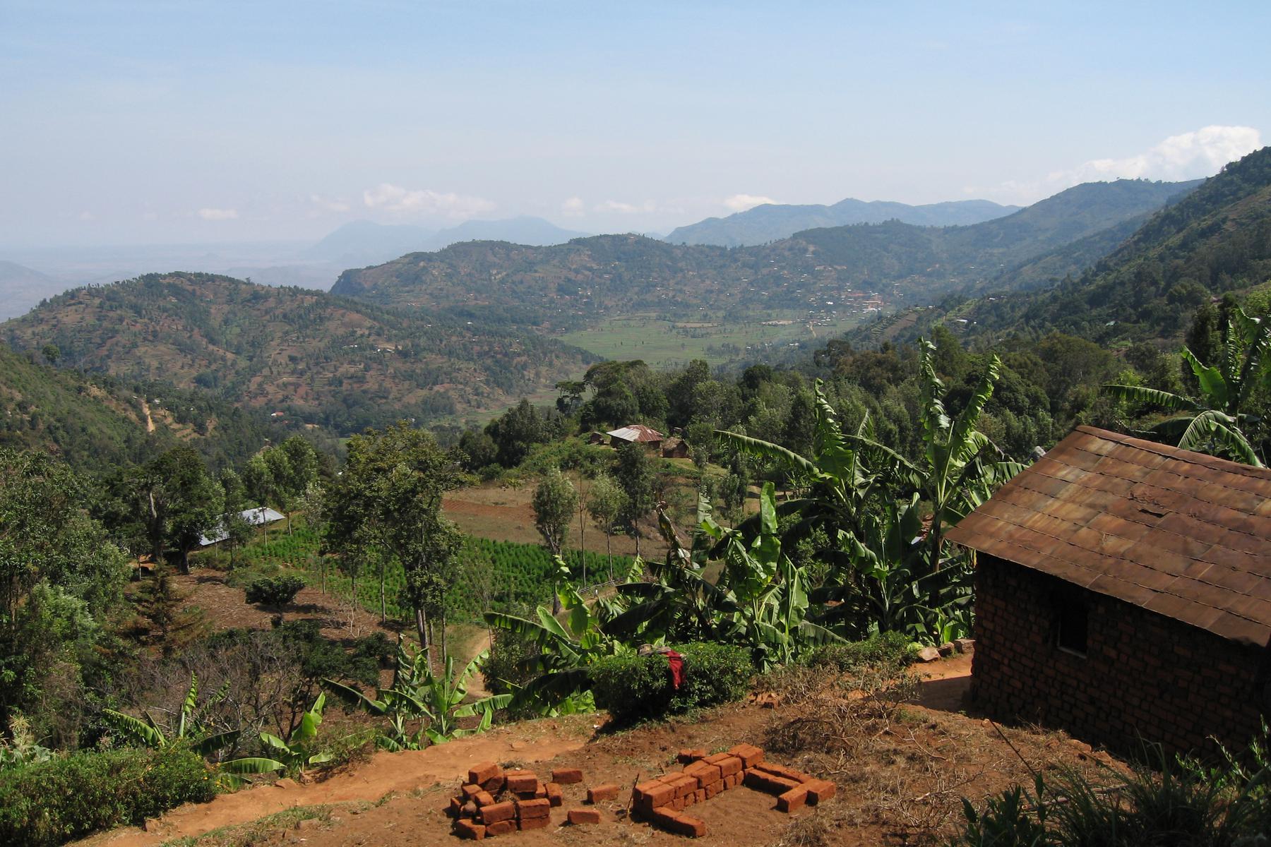 Utsikt i byn Chome