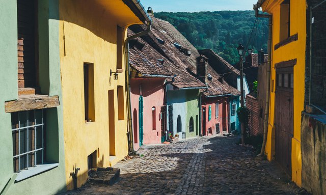 Magiskt vackra världsarvet Sighisoara