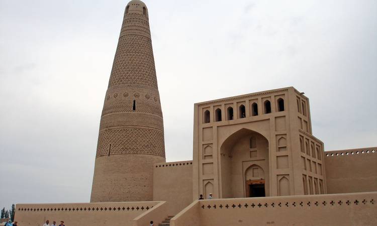 Emin Shan minareten i Turpan