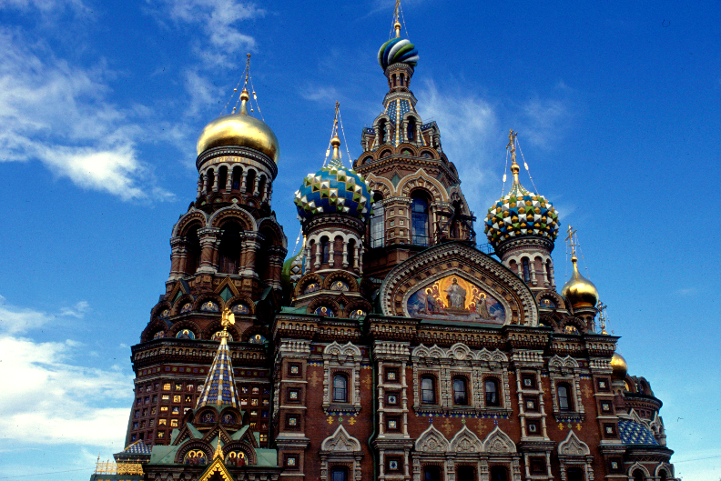 Överdådig arkitektur i Sankt Petersburg