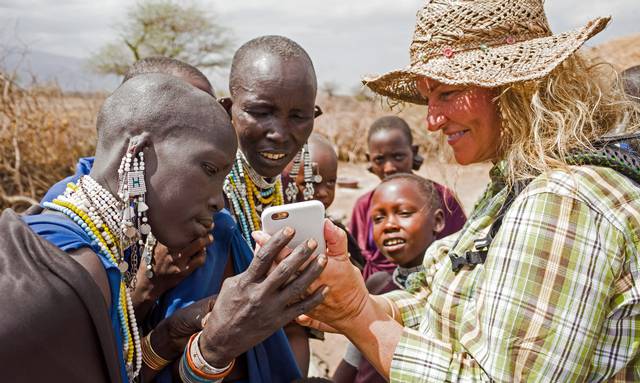 Mobilsamvaro i norra Tanzania