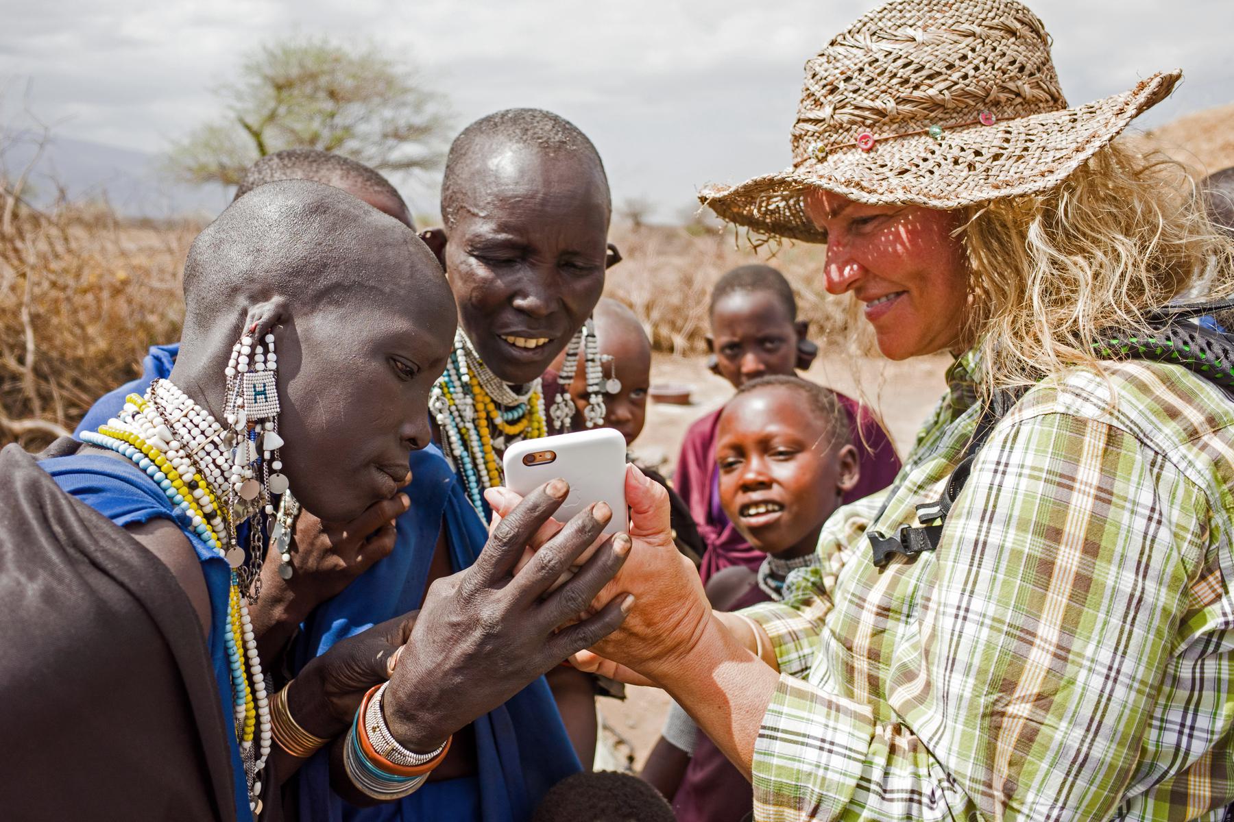 Mobilsamvaro i norra Tanzania