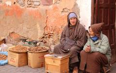 Besök på marknaden i Marrakech