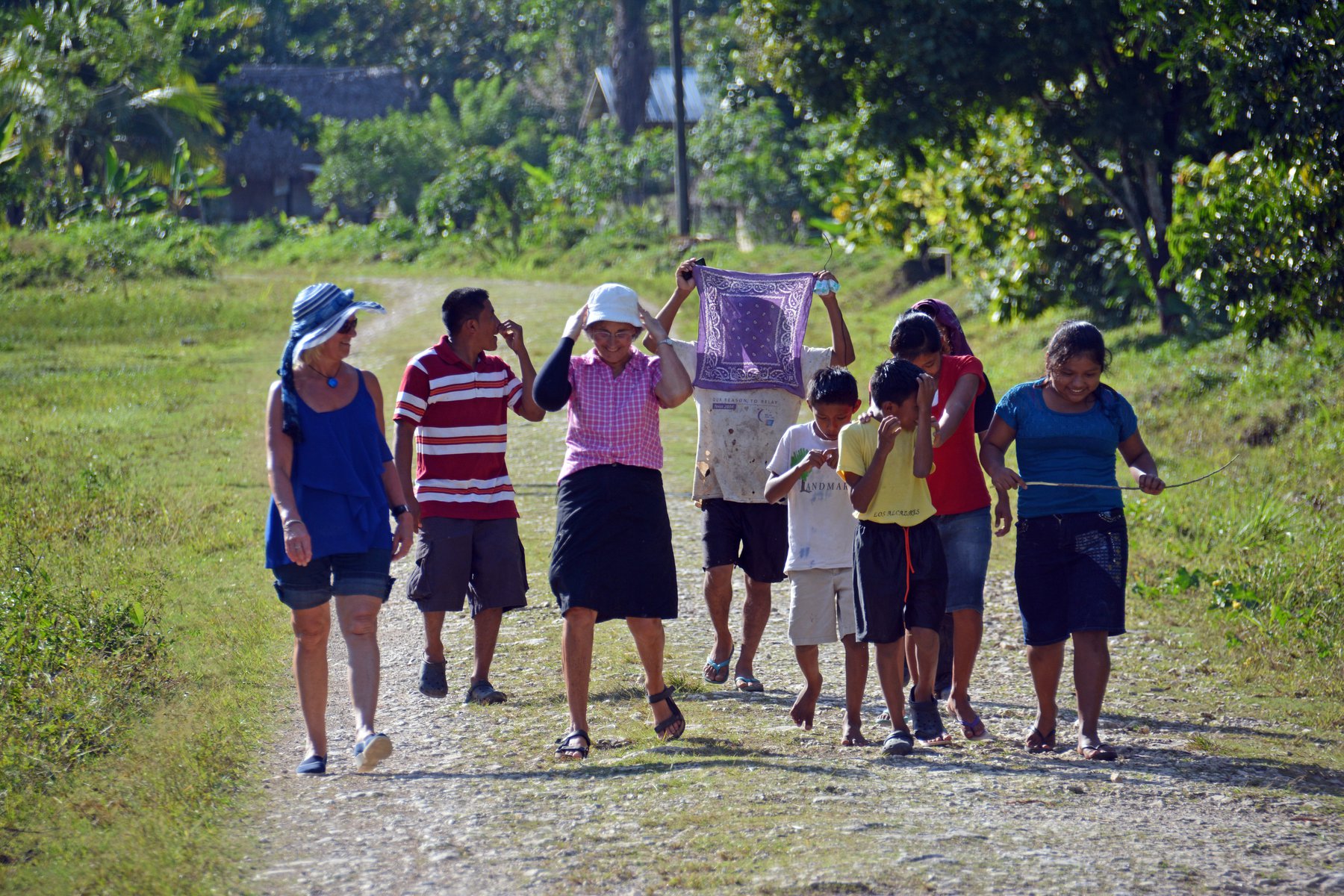 Vandring i mayabyn i Belize
