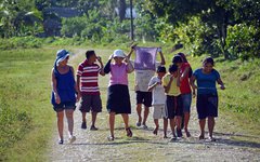 Vandring i mayabyn i Belize