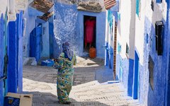 Färgglada Chefchaouen
