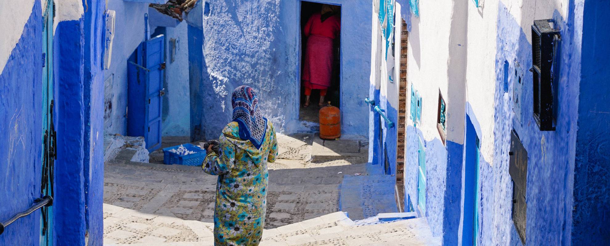 Färgglada Chefchaouen