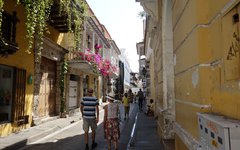 Du bor i Cartagenas gamla del som är ett UNESCO världsarv